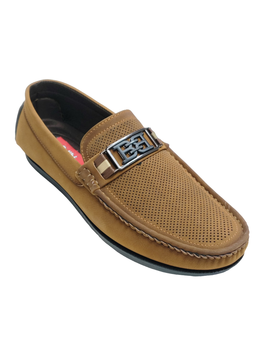 Tan Leather Loafers
