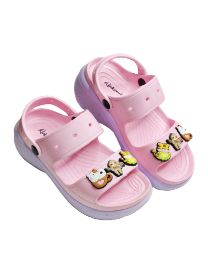Pink Heel Crocs Women