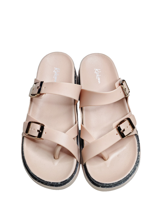 Women Platform Heel Slip Ons