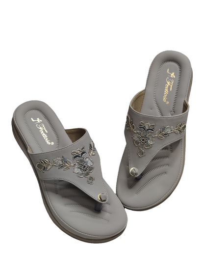 Women Floral Comfort Slip Ons