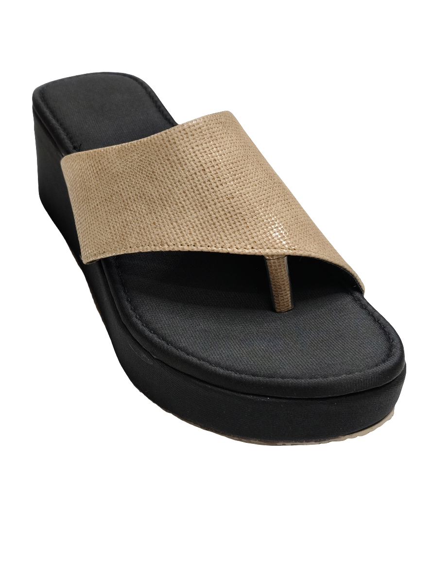 Women Black Slip Ons Heels