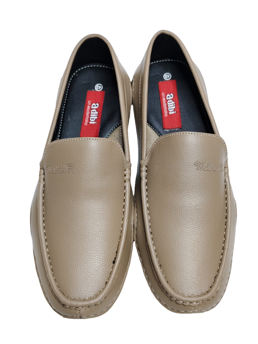 Mustard Leather Loafers