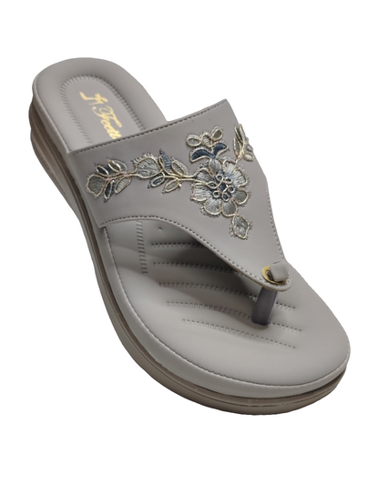 Women Floral Comfort Slip Ons