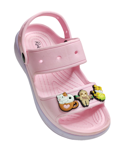 Pink Heel Crocs Women