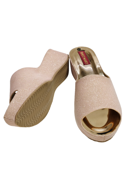 Women Pink Strap Slip On