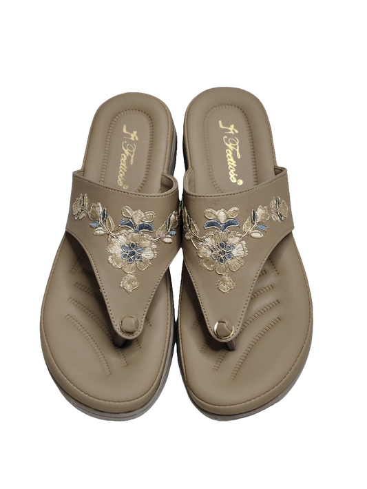 Women Floral Comfort Slip Ons