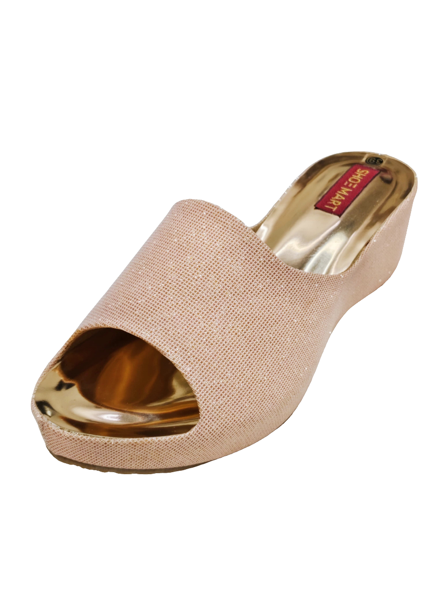 Women Pink Strap Slip On