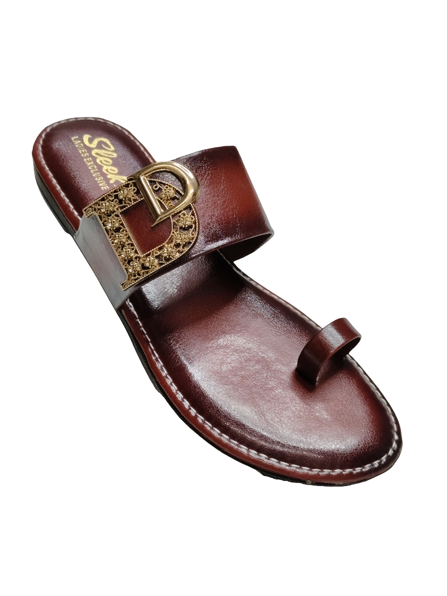 Women Thumb Flat Slip Ons