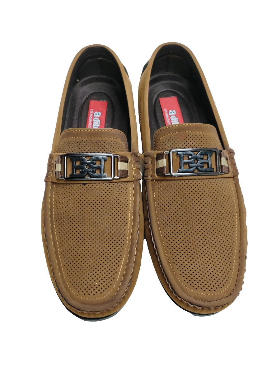 Tan Leather Loafers